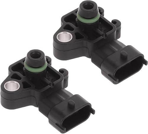 SCITOO 12594942 Sensor de presión absoluta del colector 2PCS apto para 2011 para Buick Regal 2010 para Cadillac CTS