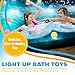 LEGACY KIDS Light Up Bath Toys For Kids Ages 4-8, Reusable water balloons For Kids, Water Balloons Quick Fill, Refillable Water Balloons For Kids, Magnetic, Reuse Water Balloons, Silicone (LED Light)