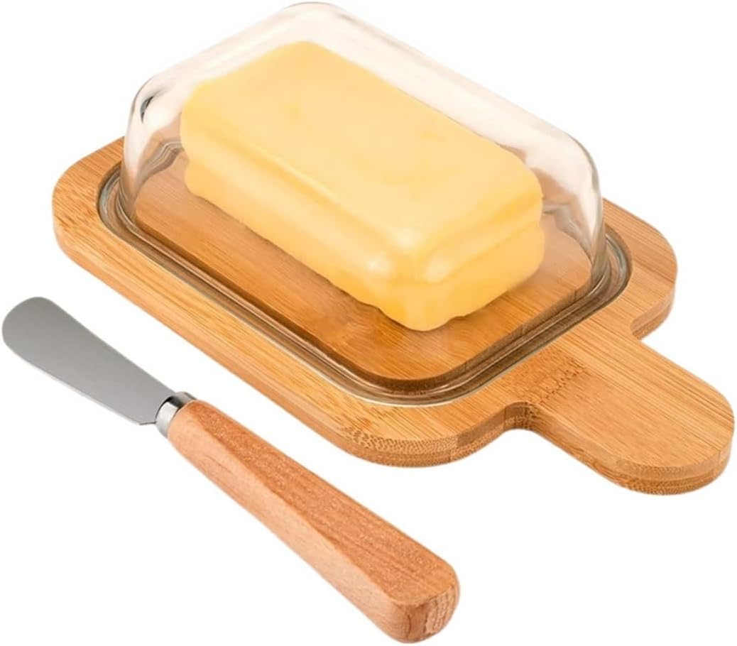 バターディッシュ 蓋付きバターディッシュ 200g保管・保存用バタートレイ キッチン冷蔵庫で使用 バターコンテナ保管用