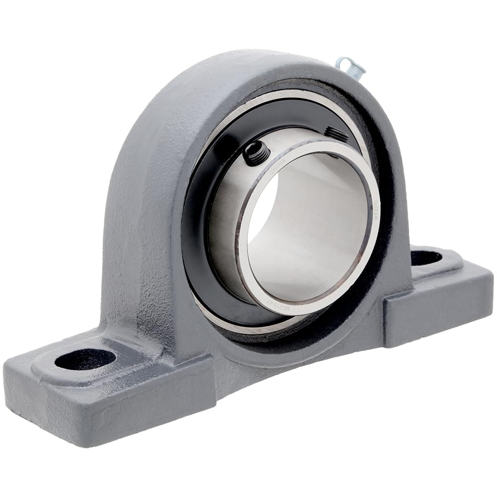 UCP207-20 - 1.25 in Bore - Pillow Block Ball Bearing Mounted Unit, Insert Bearing: UC207-20, Cast Iron Housing: P207