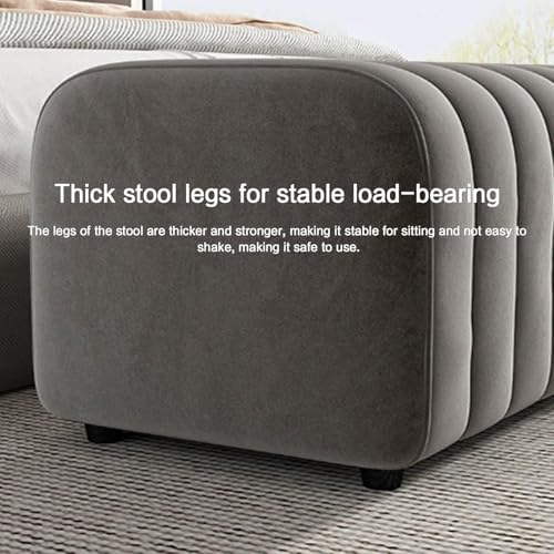 Banco para sofa rectangular y asiento comodo de 40cm con espacio para cama 7