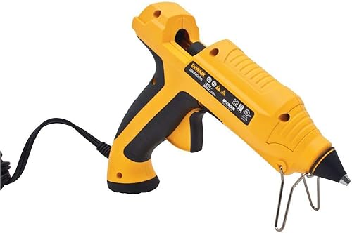 Miniatura 8 de DEWALT Pistola de pegamento de cerámica de calor rápido y barras de pegamento caliente AdTech de 4 pulgadas, tamaño completo, transparente, 50