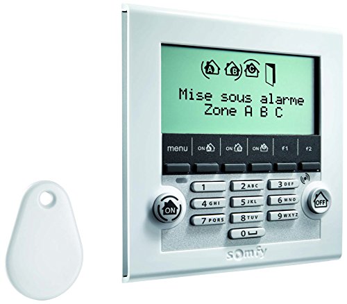 Somfy 2401013 Tastiera di Comando a Schermo LCD