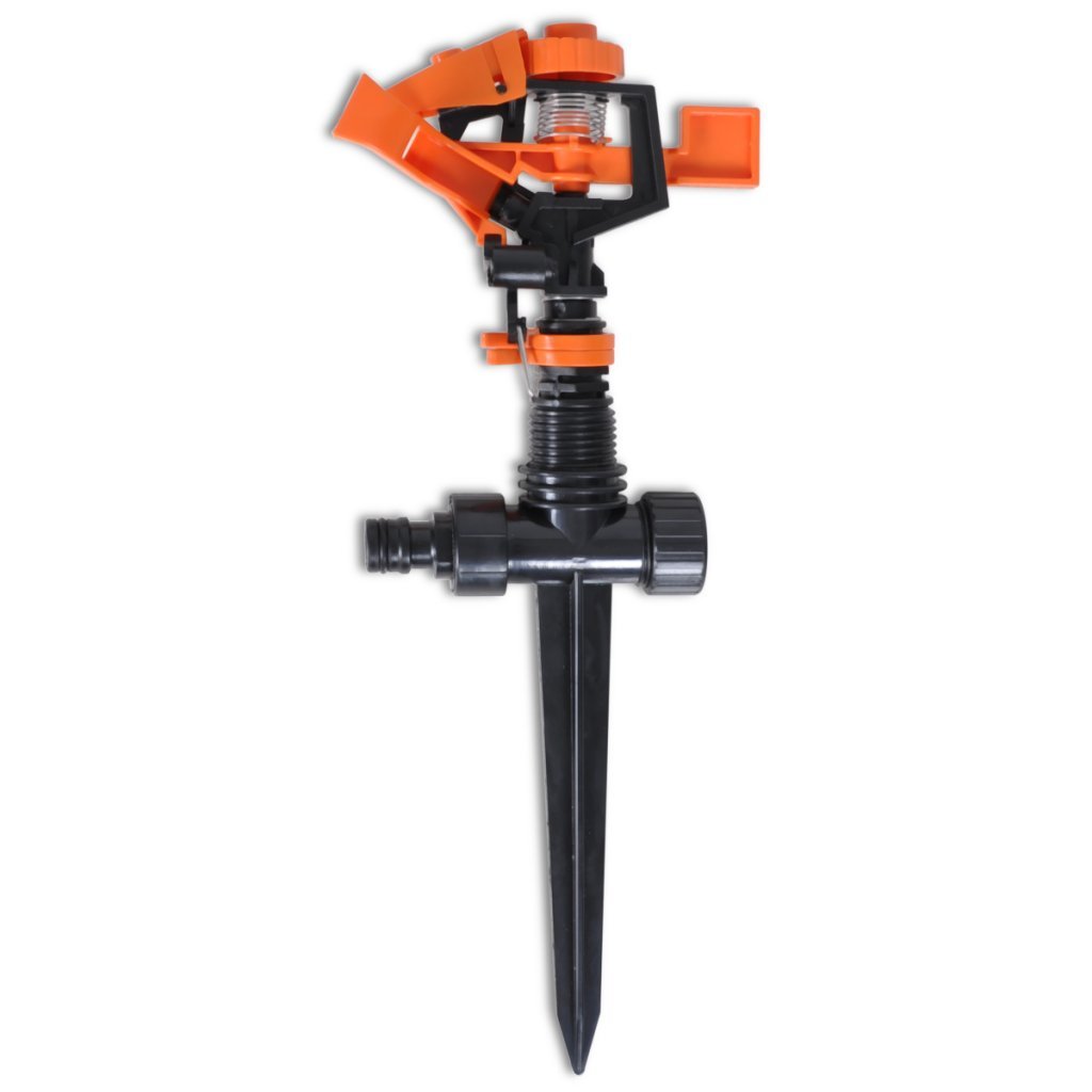 Festnight Impuls-Rasensprenger Sprenger Sprinkler Impulsregner (6er-Set) Spritzbereich 20 m