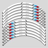 Une variété de styles et de couleurs, vous pouvez choisir votre couleur préférée pour décorer votre roue de moto.