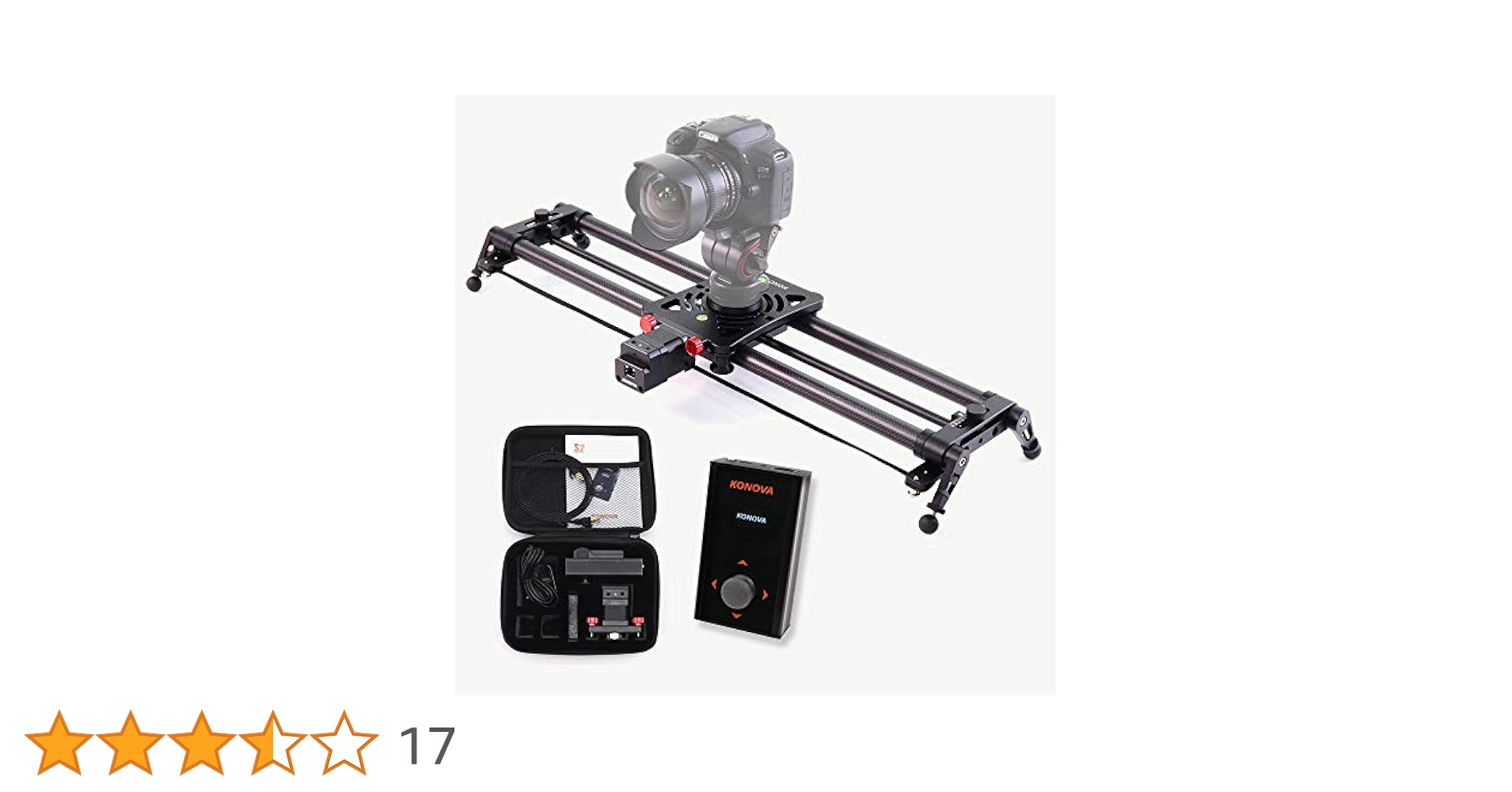 KONOVA 新型電動スライダー カーボンスライダービデオ撮影 (80cm) KONOVA 新型電動スライダー カーボンスライダービデオ撮影 (80cm)