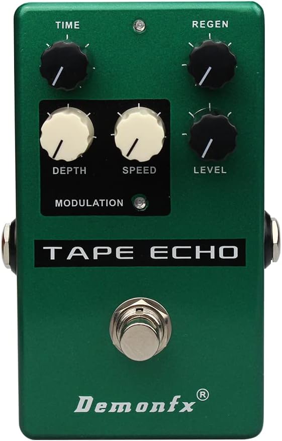 Demonfx Tape Echo with Modulation Function Soundscape Machine Fast US. Ship No Wait Times