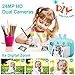 HeiDD Instant Camera for Kids Camera for Girls 24MP Kids Digital Camera, 2.4