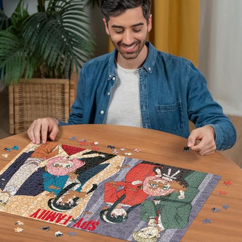 Puzzle 1000 pièces La famille Forger / Spy x Family Ravensburger France - vue 7