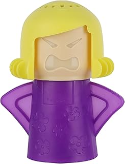 Przenośny środek do czyszczenia kuchenki mikrofalowej, ładny odkurzacz parowy do piekarnika z tworzywa sztucznego Trwały do ​​czyszczenia kuchenki mikrofalowej w domu(Purpurowy)