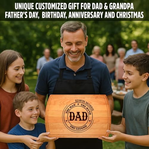 Tabla de Cortar Personalizada para Día del Padre miniatura 2