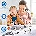 Toymany 12PCS Realistic Penguin Figurines, Plastic Polar Antarctic Animal Figures Set with Penguin Cub, Easter Eggs Cake Toppers Christmas Birthday Gift for Kids Toddlers