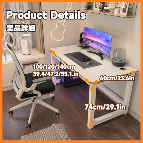Bureau compact pour la maison pour optimiser une petite chambre d'étude - 3