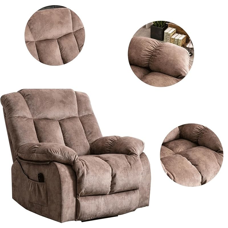 Sillón eléctrico reclinable tela One Color miniatura 5