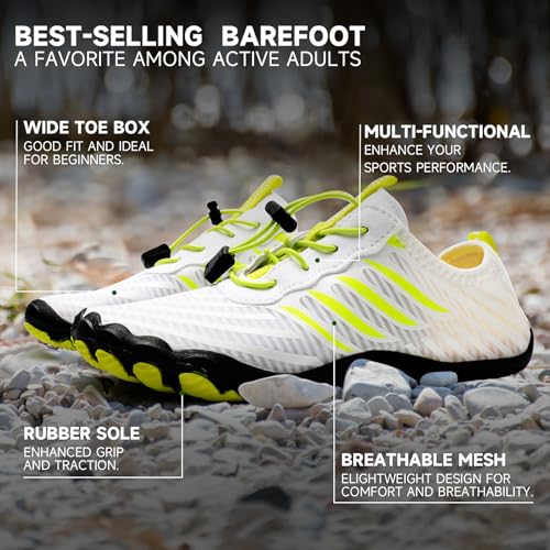 Grounded Footwear for Women Barefoot Shoes,Grounded Footwear for Mens,Hike Barefoot Shoes Womens Footwear,2025 New Comfortable Non-Slip Barefoot Vitality Shoes,Men's Women's Water Shoes Wide Toe Box3