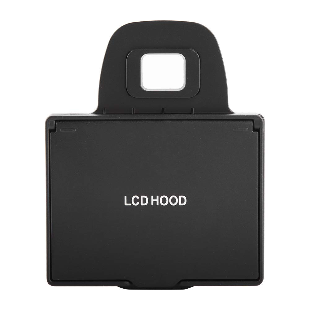 VBESTLIFE LCD Bildschirm mit Aufklappbarer Kapuze, LCD Screen Protector up Kamera Sonnenschutz Hood Cover Sonnenschutzhaube für D7100 / D7200 Kamera