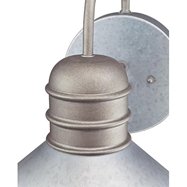 Westinghouse 6360900 Watts Creek One-Light, Galvanized Steel Finish OUTDOOR WALL Fixture,
