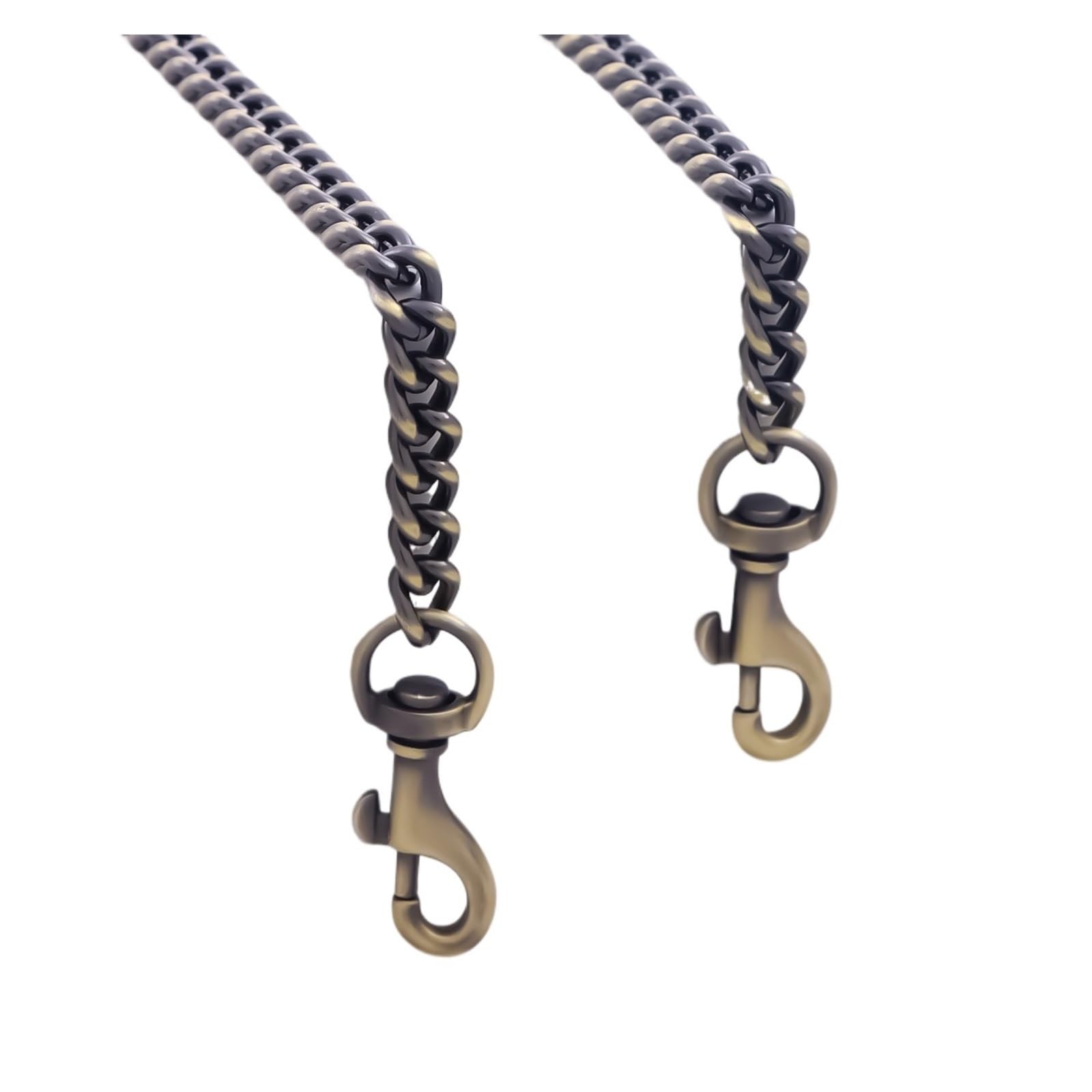 Chaîne de sac en aluminium pour porter votre pochette ou portefeuille en bandoulière en soirée