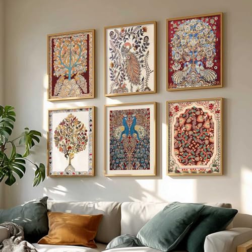 Image of kotart traditional wall paintings for home decor paintings wall hanging frames with glass, HD digital prints with frmaes Size - (19X25 inch)
