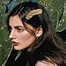 Amaxer Viking Gold Silver Barrettes for Women Girls Celtic Hair Clips for Thick Thin Hair Vintage French Hair Clips Hair Styling Accessories(Antique Gold-Sunflower)