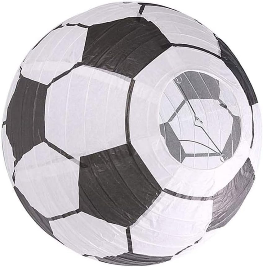 18 pcs Sports Decor Football Football Outdoor Wedding Decorations Home Decoration Sports Party Decoration Soccer Ceiling Hanging Lantern Window China