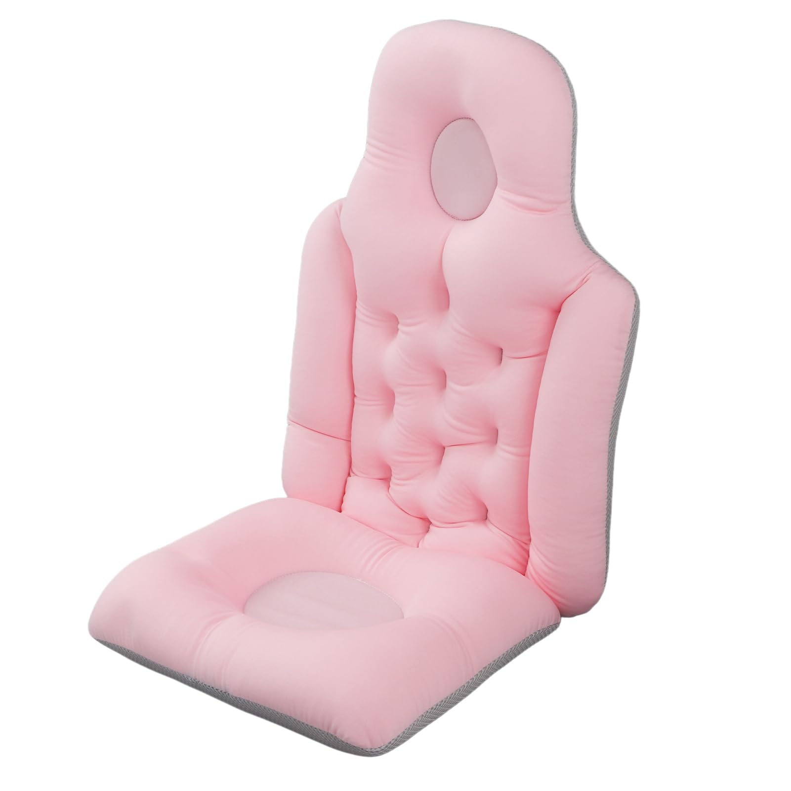 Oreiller de baignoire ergonomique contre les douleurs cervicales au bain