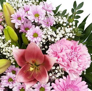 Blumenstrauß für Frau, Mutti, Oma - Geburtstag, Dankeschön - Lieferung in 1.2 Werktage - Sommerlaune von Flora Trans- frische Blumen für eine Frau