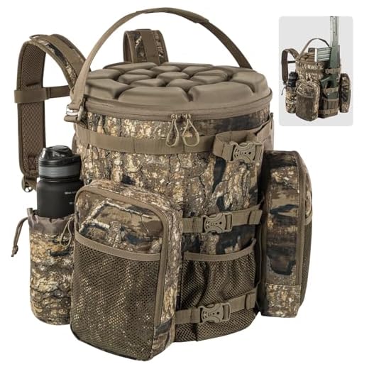 Comfortable Hunting Backpack with Seat