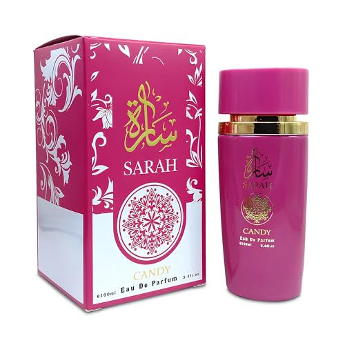AFLUXE Sarah Candy Eau de Parfum for Women - 100ml Floral & Fruity Perfume with Lavender, Coconut, Vanilla & Pear, Long-Lasting Feminine Fragrance