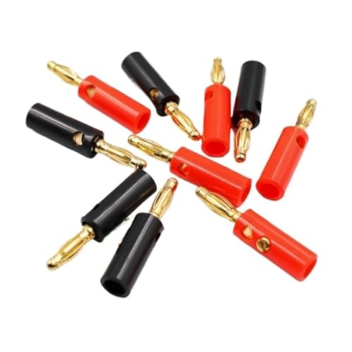 10 �̃S�[���h���b�L�l�W 4 �~�����[�g���o�i�i�v���O�I�[�f�B�I���C���[�R�l�N�^ 4 �~�����[�g���o�i�i�v���O DIY �A�_�v�^(10pcs red)