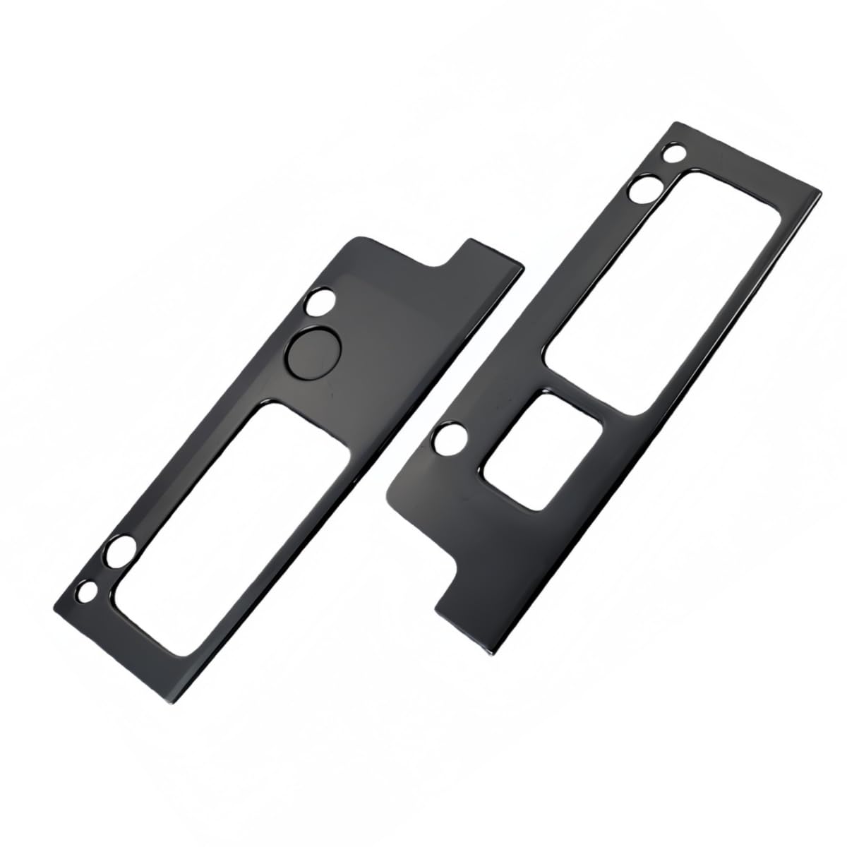 Dextraplus テールライトパネル「ハイゼットトラック、ハイゼットジャンボ S500P/S510P 後期 2021年12月-」リアカバー リアランプパネル バックガーニッシュ プロテクター 外装カスタムパーツ カスタムパーツ 外装ドレスアップ ガーニッシュ 専用設計商品 ステンレス製 (ピアノブラック)