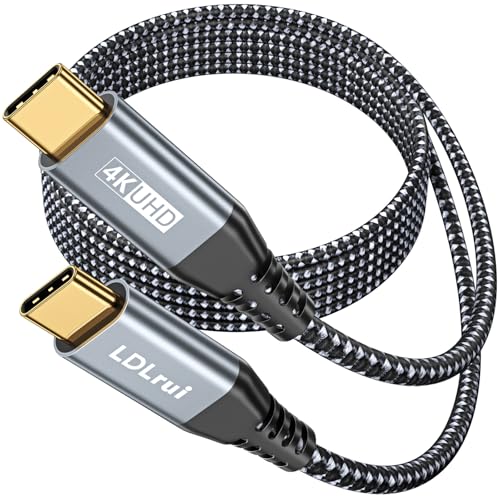 LDLrui USB C Kabel 0,9m, USB C Datenkabel 20Gbps USB 3.2 Gen2x2 & 100W Ladekabel & 4K Monitor Kabel, Vollfunktionskabel f&uuml;r Thunderbolt 4/3, MacBook Pro, Samsung, iPhone 17,16,15, SSD
