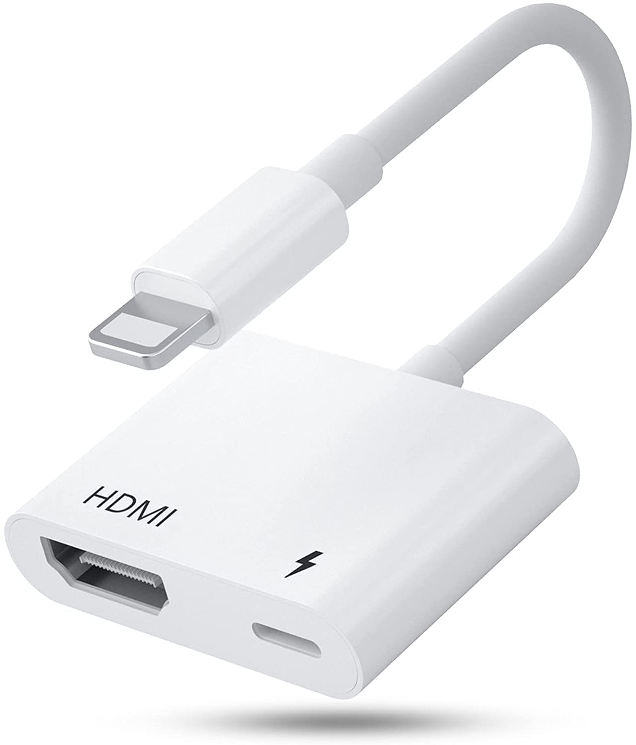 Etzin Lighting to HDMI Digital AV Adapter, 1080P Digital AV Adapter for iPhone, HD Video HDMI Sync Screen Converter Compatibility with iPhone13/12/11/X/8/iPad to TV/Projector/Monitor (B0B3MNQKJR) Amazon Price History, Amazon Price Tracker