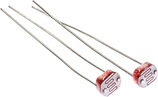 TMP1105 20pcs 5528 Light Dependent Resistor LDR 5MM Photoresistor Resistor Photoconductive Resistance