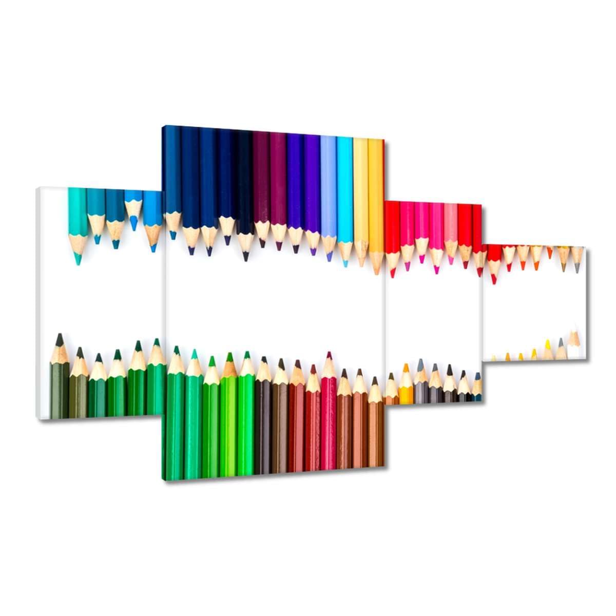 Peinture imprimée sur toile Décoration murale 130 x 80 cm Thème pour une salle de classe maternelle N° H8169Z_PC4AG