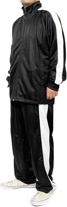 Amazon | [ワン カラーズ] ジャージ メンズ 大きいサイズ