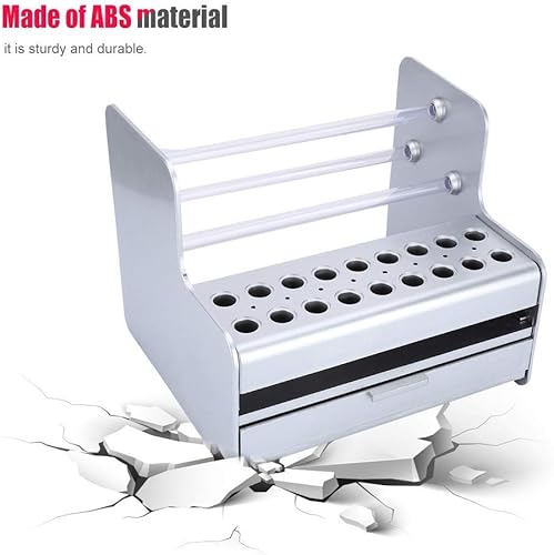 Miniatura 4 de ASHATA Caja de almacenamiento para herramientas de reparación de teléfono, caja de herramientas de bricolaje con agujeros pequeños (para
