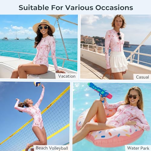 Image of Bathing Suits for Women High Waisted Swimsuits Tummy Control Two Piece Tankini Ruffled Top with Swim Bottom Bathing Suits
