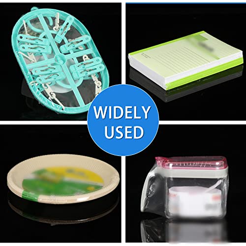 50 Stück Gross Schrumpfbeutel, 40 x 50 cm Schrumpffolie Taschen, Schrumpfbeutel Heißsiegel Transparent, PVC Schrumpfen Beutel Folie für Geschenke verpacken, DIY Handwerk, Bücher, Schuhe