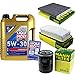 Produktbild Filter Set Inspektionspaket 5 Liter Liqui Moly Motoröl Longlife III 5W-30 MANN-FILTER Innenraumfilter Luftfilter Ölfilter