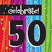 16-Count Paper Lunch Napkins, Celebrate 50, Milestone Celebrations