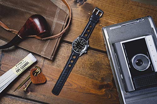 Image of Barton Racing & Rally Horween Leather Straps with Integrated Quick Release Spring Bars - Watch Bands