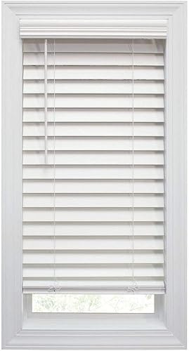 Miniatura 8 de Home Decorators Collection Persiana de madera sintética de alta calidad sin cordón de 2-1/2 pulgadas, 23 pulgadas de ancho x 48 pulgadas de largo