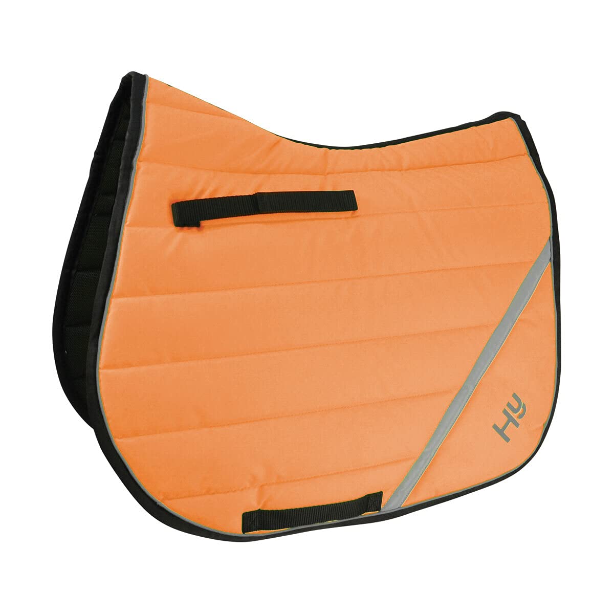 Hy Orange Y-H Reflector Comfort Pad By Equestrian - Pony/Cob