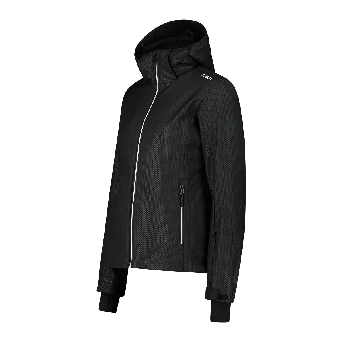 CMP Giacca Donna Cappuccio Zip Giacca da Sci Donna