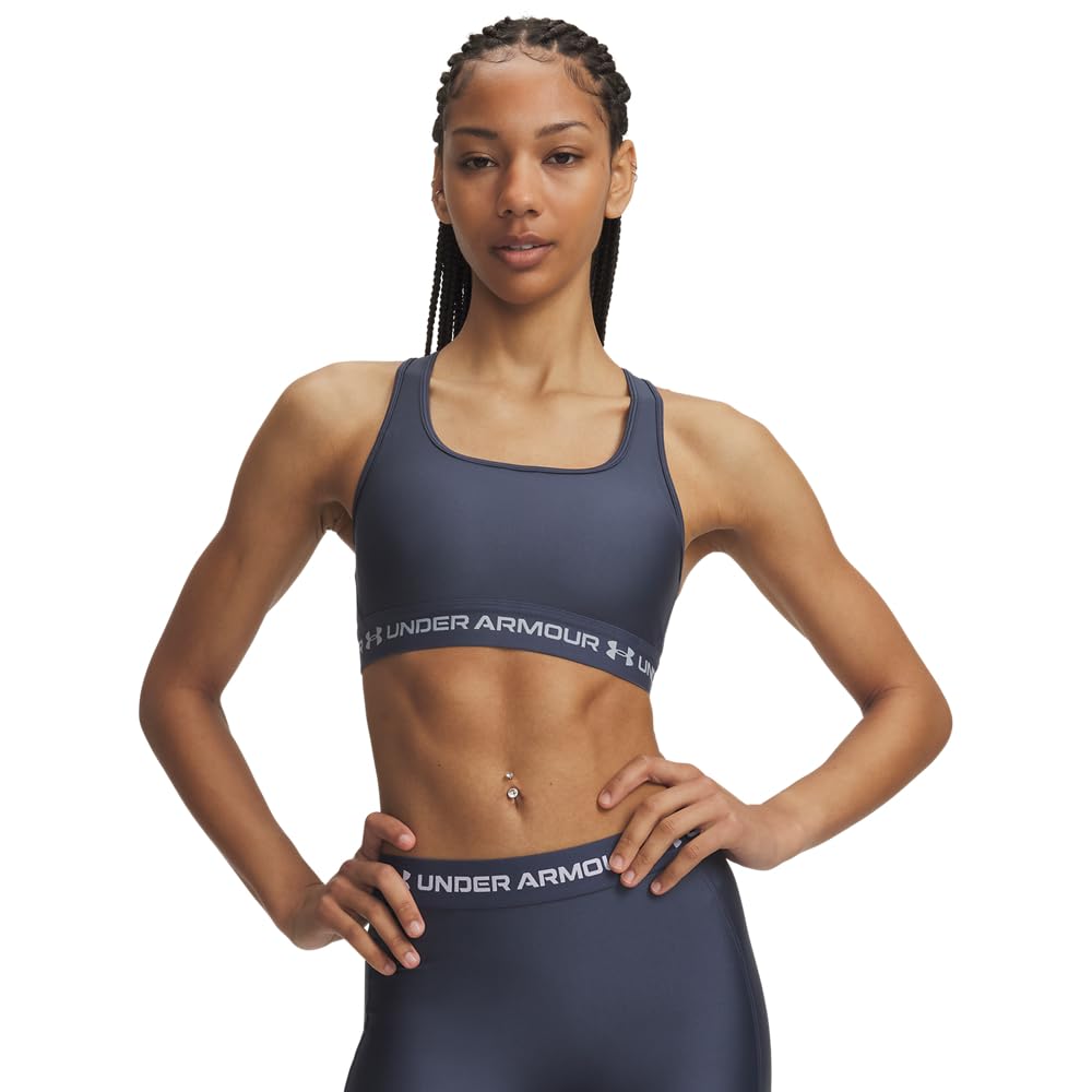 Under Armour Women's Crossback Mid Impact Sports Bra