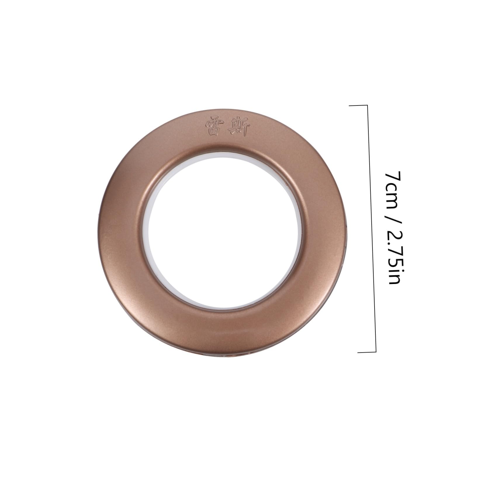 PRETYZOOM 75pcs Low Noise Curtain Grommets Reusable Eyelet Rings for Easy Installation for Roman Shades and Drapery for Home Decor