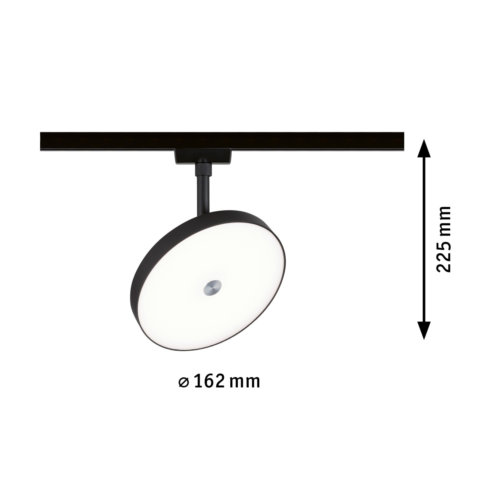 Paulmann Hildor LED-Schienenstrahler URail 15W Schwarz matt