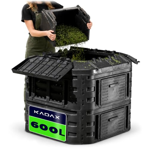 KADAX Modul-Kompostanlage, Schnellkomposter aus Kunststoff...