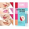 HENGBANG 20pcs Tattoo Lipstick Cigarette Cotton Swab，Durable waterproof liquid non-stick lipstick,Cotton Swab Lipstick Set,Portable Lip Tint,Easy to carry daily (MULTICOLOR)